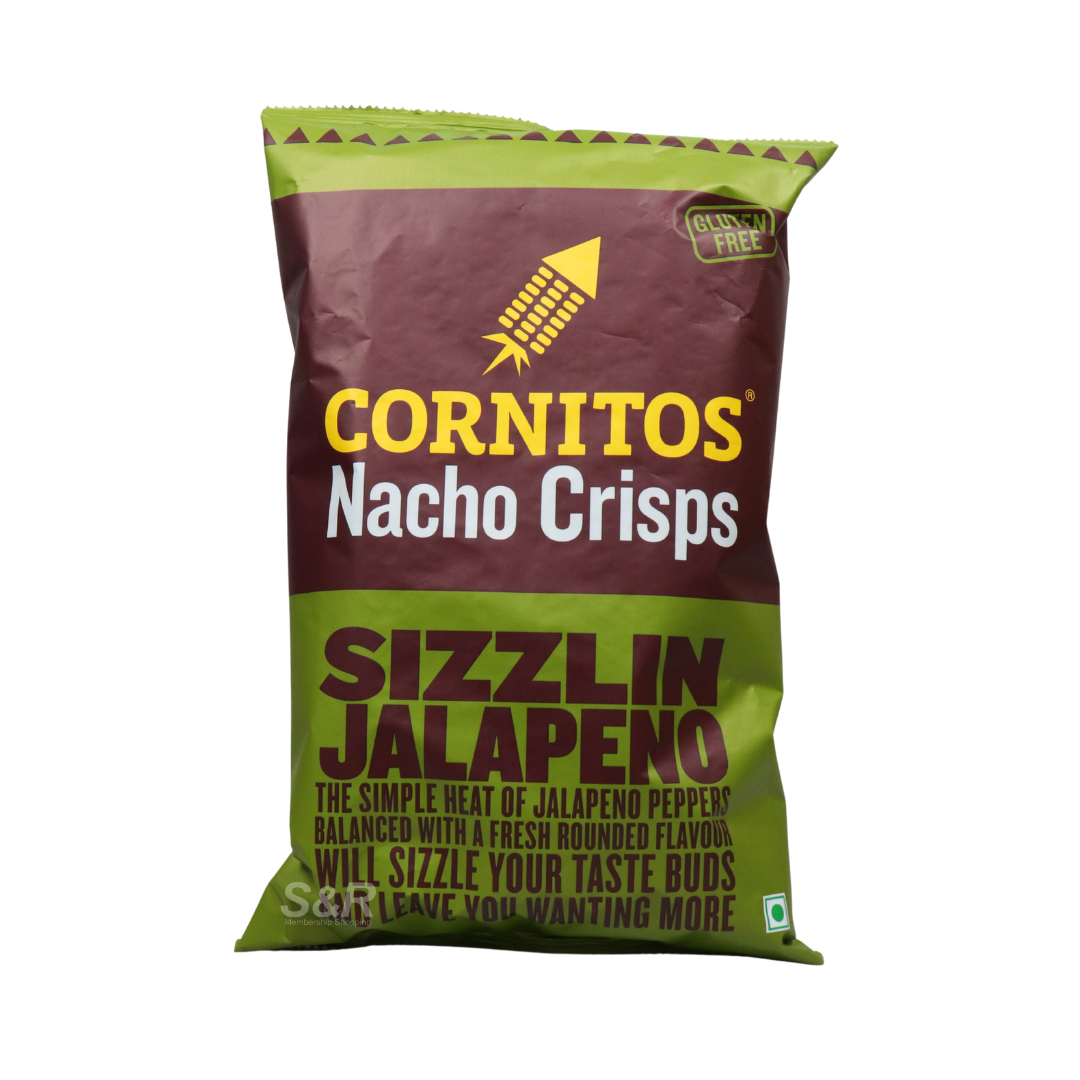 Cornitos Sizzlin Jalapeno Nacho Crisps 150g